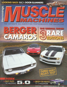 HEMMINGS MUSCLE MACHINES 2010 AUG - BERGER, 429CJ, HURST/OLDS, IMSA